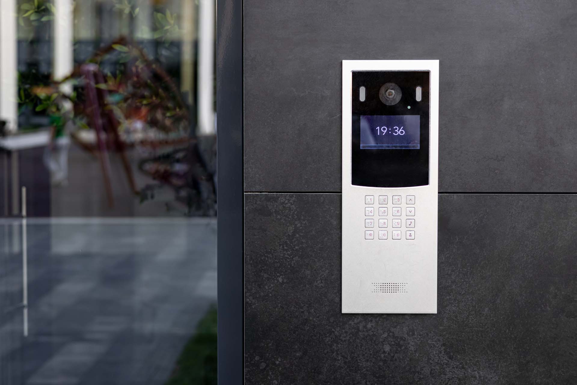 Professional door access control system installation in Oman by MES